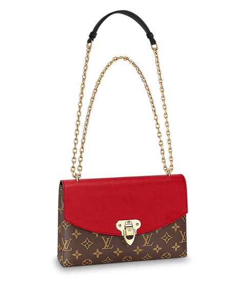 louis vuitton red vinyl bag